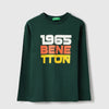 Boys Regular Fit Round Neck Printed Branding T-Shirt
