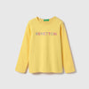 Girls Regular Fit Round Neck Printed T-Shirt