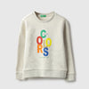 Boys Regular Fit Round Neck Printed Sweatshirt