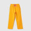 Girls Solid Regular Fit Verbiage Branding Trackpants