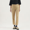 Women Solid Tailored Interlock Trousers