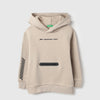 Boys Regular Fit Hooded Neck Graphic Challenger Back Seamseal Sweatshirt