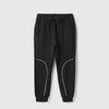 Boys Solid Regular Fit Piping Detail Trackpants