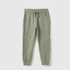 Boys Solid Regular Fit Piping Detail Trackpants