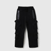 Solid Relaxed Fit Seamseal Cargo Trackpants