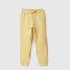 Girls Solid Regular Fit Branding Trackpants