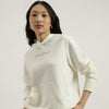Women Hood Floral Print Hoodie