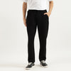 Men Embossed Tape Regular Fit Scuba Trackpants