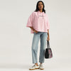 Women Hooded Neck Solid Oversized Acid Wash Sweatshirt