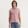 Men Regular Fit Floral Print Polo T-Shirt