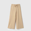 Girls Solid Regular Fit Flared Trousers