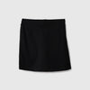 Girls Solid Regular Fit Interlock Skorts