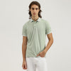 Men Relaxed Fit Polo Neck Solid T-Shirt