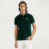 Men Relaxed Fit Polo Neck Solid T-Shirt