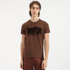Men Regular Fit Crew Neck Textured Plutch Pima Jersey T-Shirt