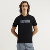 Men Relaxed Fit Crew Neck Printed Hologram Since Jersey T-Shirt