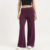 Women Solid Scuba Trackpants