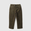 Boys Textured Regular Fit Velour Trackpants