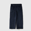 Girls Solid Regular Fit Velour Trackpants