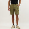 Men Solid Comfort Fit Cargo Shorts