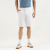 Men Solid Slim Fit Twill Chino Shorts