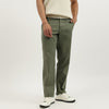 Men Solid Straight Fit Trousers