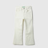 Girls Solid Bootcut Fit Jeans