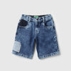 Boys Solid Regular Fit Elasticated Shorts