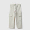 Girls Solid Straight Fit Jeans