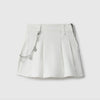 Girls Solid Regular Fit Skirt with Star Chain
