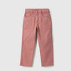 Girls Solid Straight Fit Crochet Pocket Denim Jeans