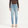 Women Solid Skinny Fit Dark Wash Denim Jeans