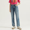 Women Solid Straight Fit Acid Wash Denim Jeans