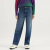 Women Solid Straight Fit Whiskering Denim Jeans