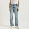 Women Solid Straight Fit Utility Denim Jeans