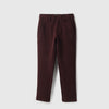 Boys Textured Slim Fit Knit Popcorn Trousers