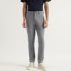 Men Textured Relaxed Fit Knit Birdseye Trousers