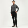 Men Solid Relaxed Fit Trousers