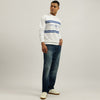 Men Solid Comfort Fit Dark Wash Jeans