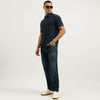 Men Solid Straight Fit Dark Wash Tinted Jeans