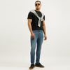 Solid Low Crotch Fit Jeans