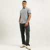 Men Solid Comfort Fit Cargos