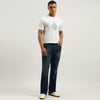 Men Solid Boot-Leg Fit Jeans