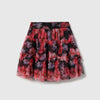Girls Floral Print Regular Fit Skirt