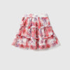 Girls Floral Print Regular Fit Skirt