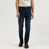 Men Solid Straight Fit Cross Hatch Jeans