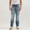 Men Solid Straight Fit Jeans