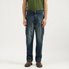 Men Solid Baggy Fit Vintage Cargo Jeans