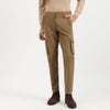 Men Solid Straight Fit Cargo Pants