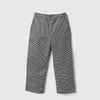Girls Woven Texture Regular Fit Shiny Tweed Pull Up Wide Trousers
